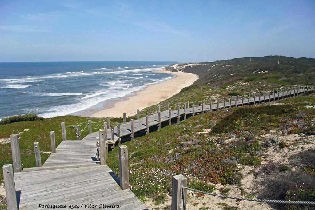 Casa Da Praia Das Paredes-Nazare Senhora da Vitoria المظهر الخارجي الصورة
